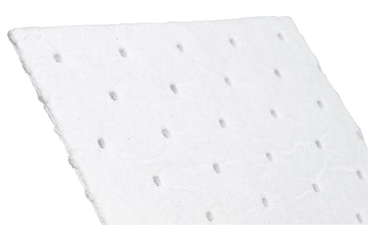 Brady SPC BPO100 15" x 17" Heavy Weight Economical Oil Only Absorbent Pads - 100 ct
