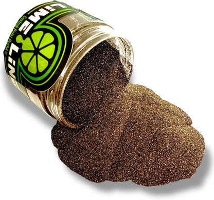 LiME LiNE Sprayable Metal Flake Paint Additive: Solvent Resistant Glitter for Automotive Custom Painting (Bronze.)