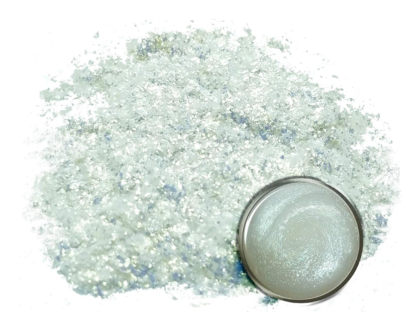 Eye Candy Premium Mica Powder Pigment “Galactic Ghost Green” (25g) Multipurpose DIY Arts and Crafts Additive | Woodworking, Bath Bombs, Resin, Epoxy, Soap, Nail Polish, (Galactic Ghost Green, 25G)