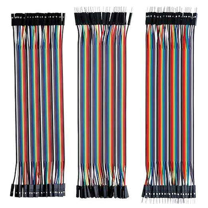 ELEGOO Mega 2560 Project The Most Complete Ultimate Starter Kit and ELEGOO Upgraded 37 in 1 Sensor Modules Kit and ELEGOO 120pcs Multicolored Dupont Wire