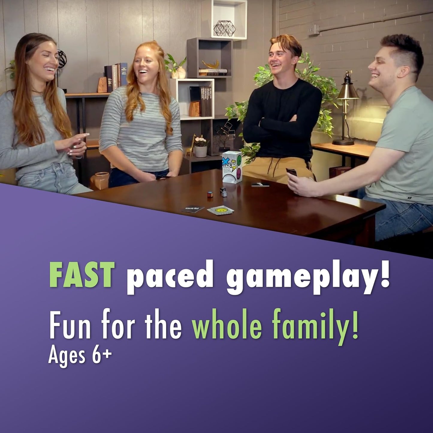 Not It Dice Games for Kids Strategy Game for Family Night Fun Card Game Stocking Stuffer Gift 3+ Players Ages 6+ Cryptid Hunters