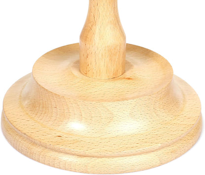 Handcrafted Wooden Table Top Yarn Swift – Beechwood Umbrella Swift for Knitting & Crocheting – Premium Yarn Winder Tool for Crafters & Fiber Artists – Smooth & Durable Design