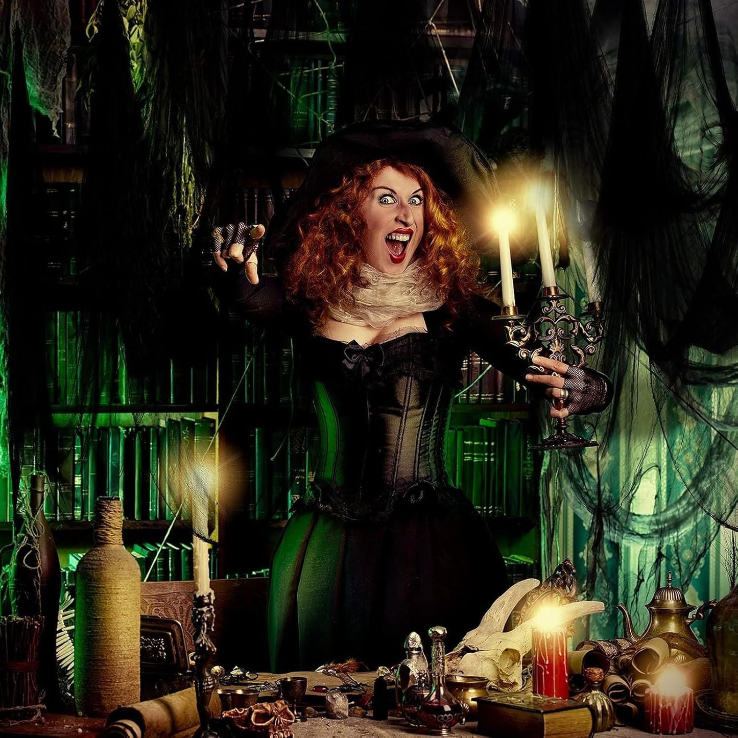 Boao Halloween Cheese cloth 39.37 x 393.7 Inch Black Cheesecloth Roll for Crafts Large Cotton Muslin Gauze Fabric for Halloween Outdoor & Indoor Spooky Decoration