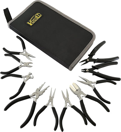 10-Piece Jewelry Pliers Set Jewelry Making Tools - Crafty Corner