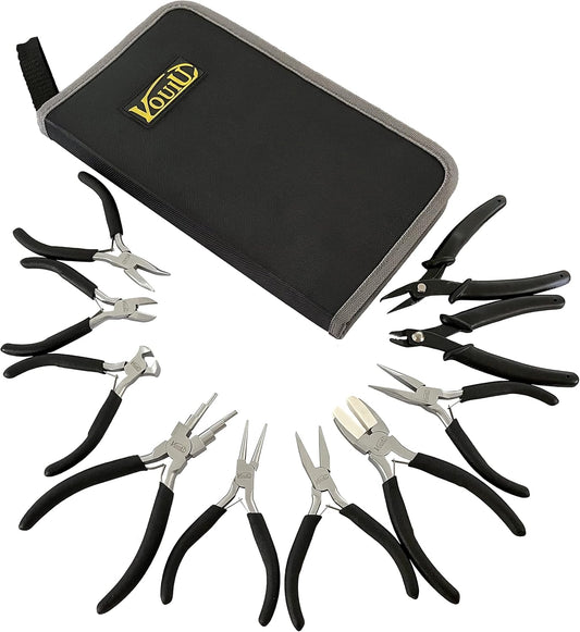 10-Piece Jewelry Pliers Set Jewelry Making Tools - Crafty Corner