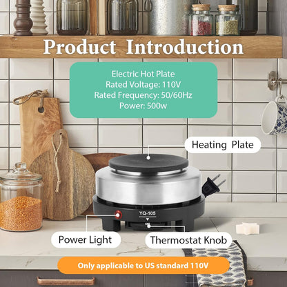 SAEUYVB Candle Making kit with Hot Plate,Candle Making Supplies,Candle Making Kit for Beginners with Melting Pot,Stirring Spoon and Anti-Scalding Pad Perfect Set Gift - Crafty Corner