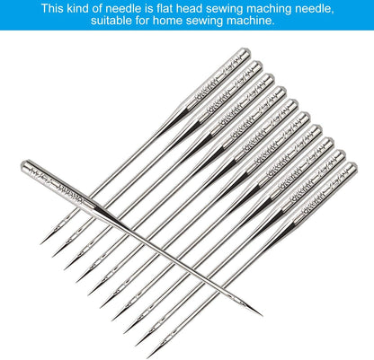 30 Pack Sewing Machine Needles Size 75/11 130/705H HAx1 Embroidery Sewing Needles for Brother Sewing Machine (3 Pack of 10 Needles)