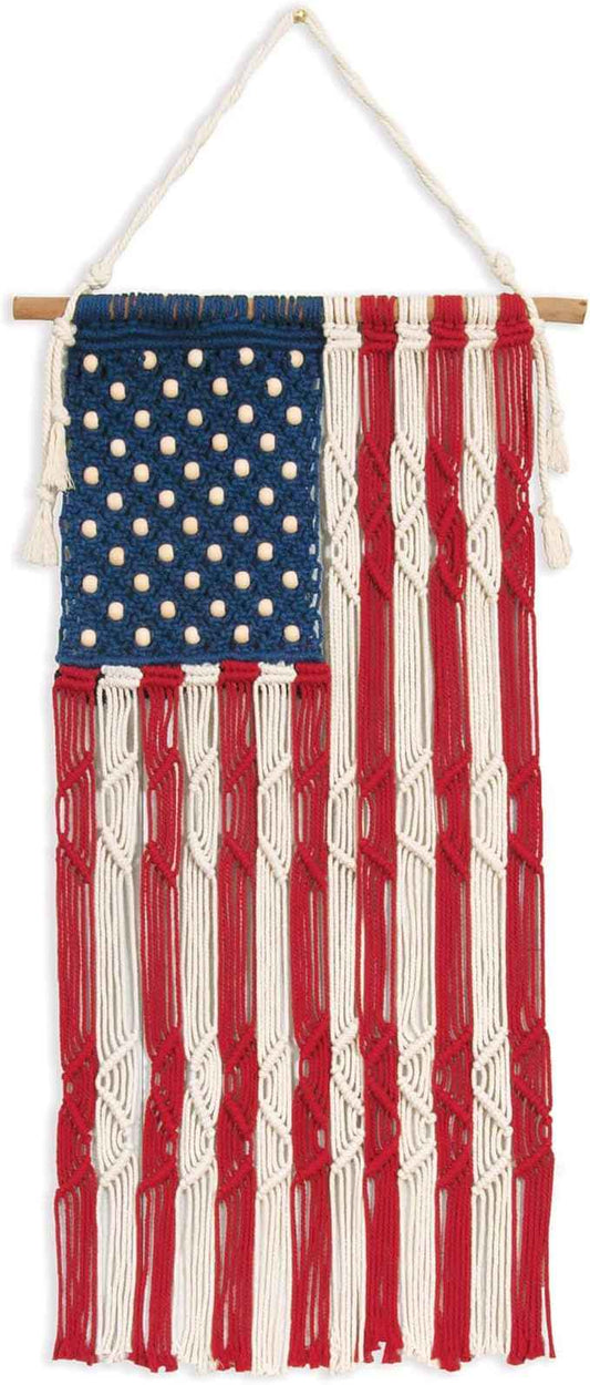 Macrame Hanging Kit - Old Glory