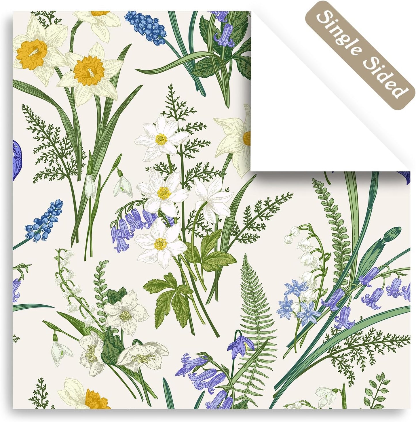 48 Sheets 24 Designs Scrapbook Paper Pad, 6"×6" Single-Sided Decopodge Craft Cardstock Paper,Scrapbooking DIY Decorative Background Cardmaking Supplies.Datura&Flowers - Crafty Corner