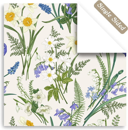 24 Sheets 12 Designs Scrapbook Paper Pad,6"×6” Single-Sided Decopodge Craft Cardstock Paper, Christmas Scrapbooking DIY Decorative Background Cardmaking Supplies.Flowers - Crafty Corner
