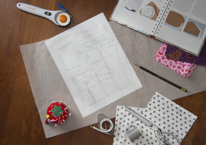 Bienfang Sketching & Tracing Paper Roll, White, 24 Inches x 20 Yards - for Drawing, Trace, Sketch, Sewing Pattern