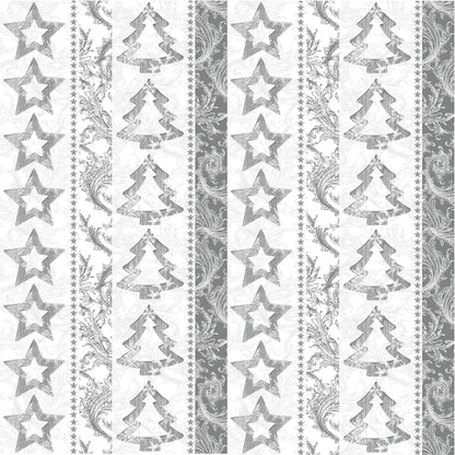20-ct 13x13 Christmas Paper Decoupage Napkins, 3-Ply Servilletas Tissue Napkin for Dinner and Parties, Disposable Napkins (Trees Pattern)