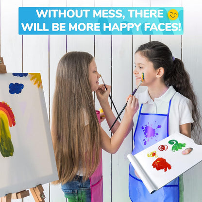 Bellofy 2X Disposable Palette Paper 9x12 Inches | Mess-Free Paper Artist Palette for Acrylic, Oil Paint | Perfect Painting for Artists, Kids & Beginners | Easy-to-Use Tear-Off Sheets for Mixing Colors