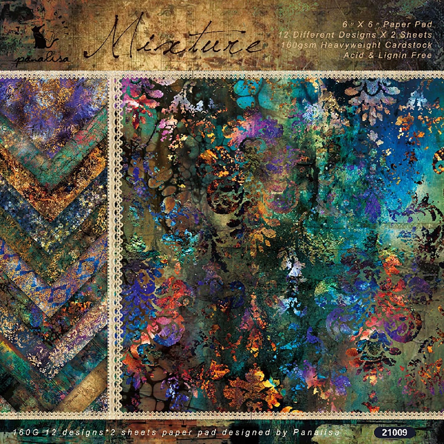 Scrapbook Paper Pad, 24 Sheets Mixture Colored Paper, 6"×6” Holiday Pattern Cardstock Paper Assorted Colors, Scrapbooking Supplies Paper for Junk Journal Craft DIY Photo Album Cottagecore Room Décor - Crafty Corner
