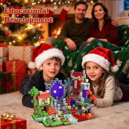 Magnetic Blocks - 400PCS Magnetic Building Blocks Toys Forest Portal, Magnetic Tiles Kids Build Cubes 2026 Upgraded STEM Game Toys, Christmas Birthday Gifts for Boys & Girls Ages 3+