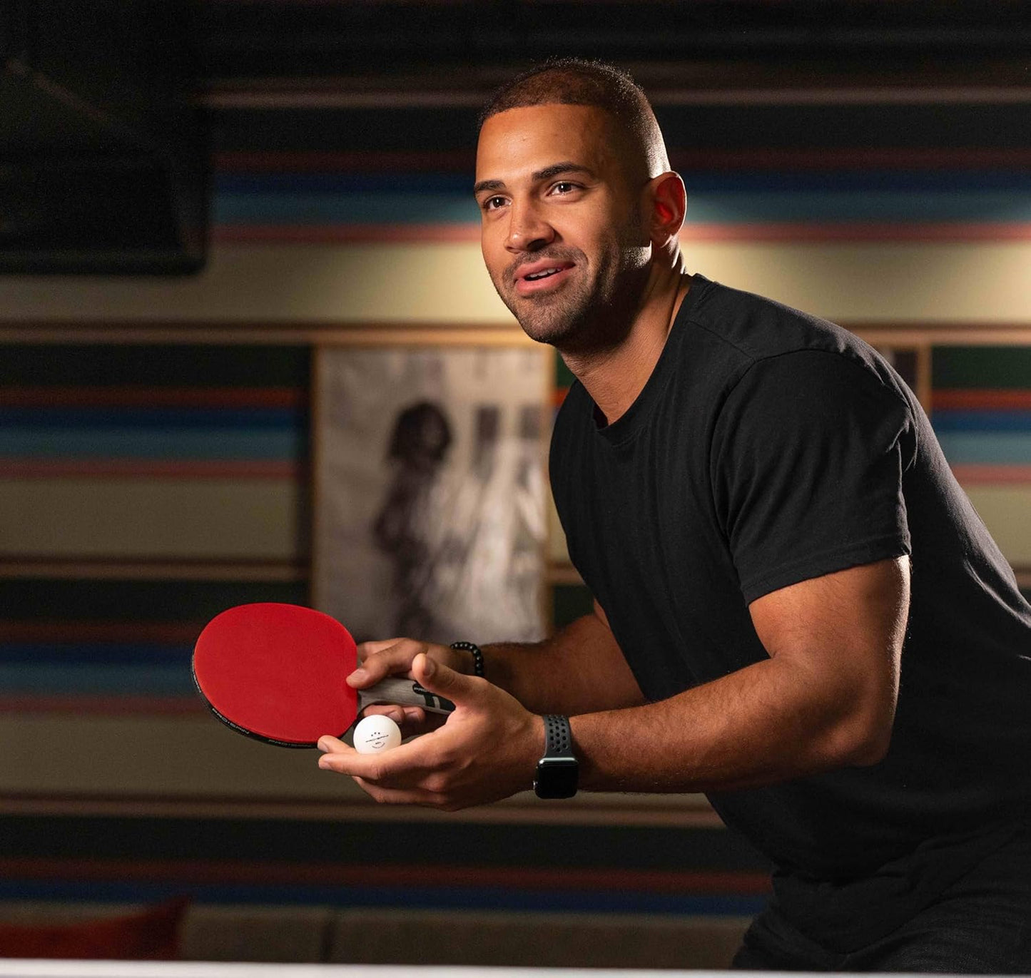 PRO SPIN Ping Pong Paddles - Professional Level Table Tennis Rackets with Carbon Fiber for Superior Control | 7-Ply Blade, Premium Rubber, 2.0mm Sponge | Includes Protector Case