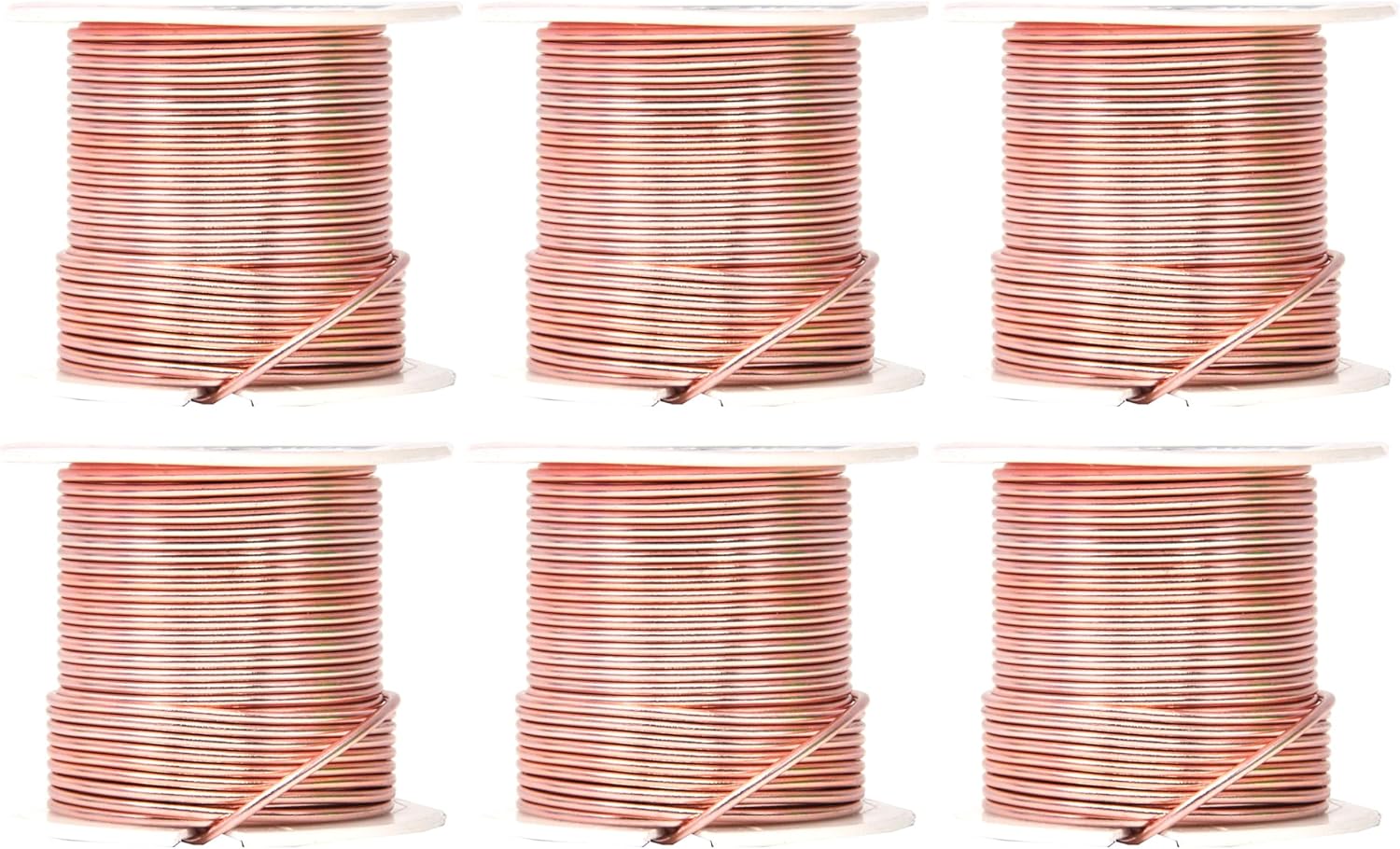 Mandala Crafts 14 Gauge Anodized Aluminum Craft Wire for Jewelry Making – 330 FT Colored Flexible Rose Gold Combo Wire - Bendable for Bonsai Armature Crafting Sculpting - Crafty Corner