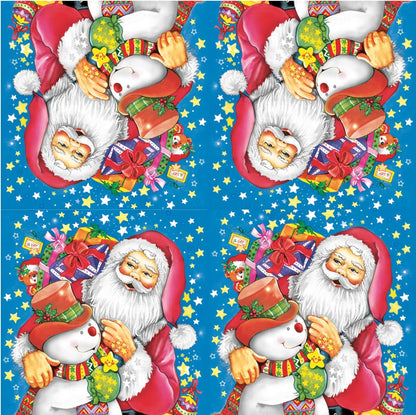 20-ct 13x13 Christmas Paper Decoupage Napkins, 3-Ply Servilletas Tissue Napkin for Dinner and Parties, Disposable Napkins (Santa Snw)
