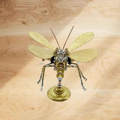 3D Metal Puzzle, Steampunk Butterfly Insect Bug Mechanical Model, Making Kit DIY Projects Metal Building Adult Hobby Kits for Men for Birthday(Butterfly-HD5)