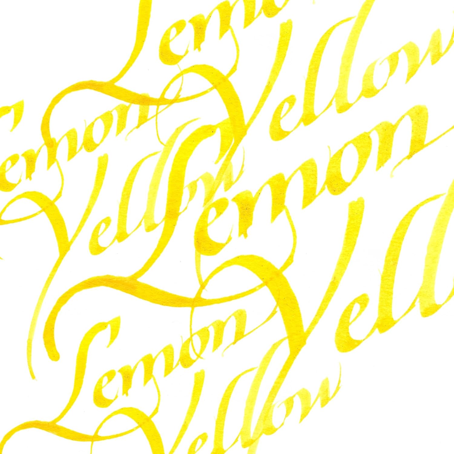 Winsor & Newton Calligraphy Ink, 30ml (1-oz) Bottle, Lemon Yellow - Crafty Corner