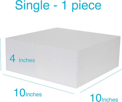 Silverlake 10x10x4 Craft Foam for Styrofoam Block Projects