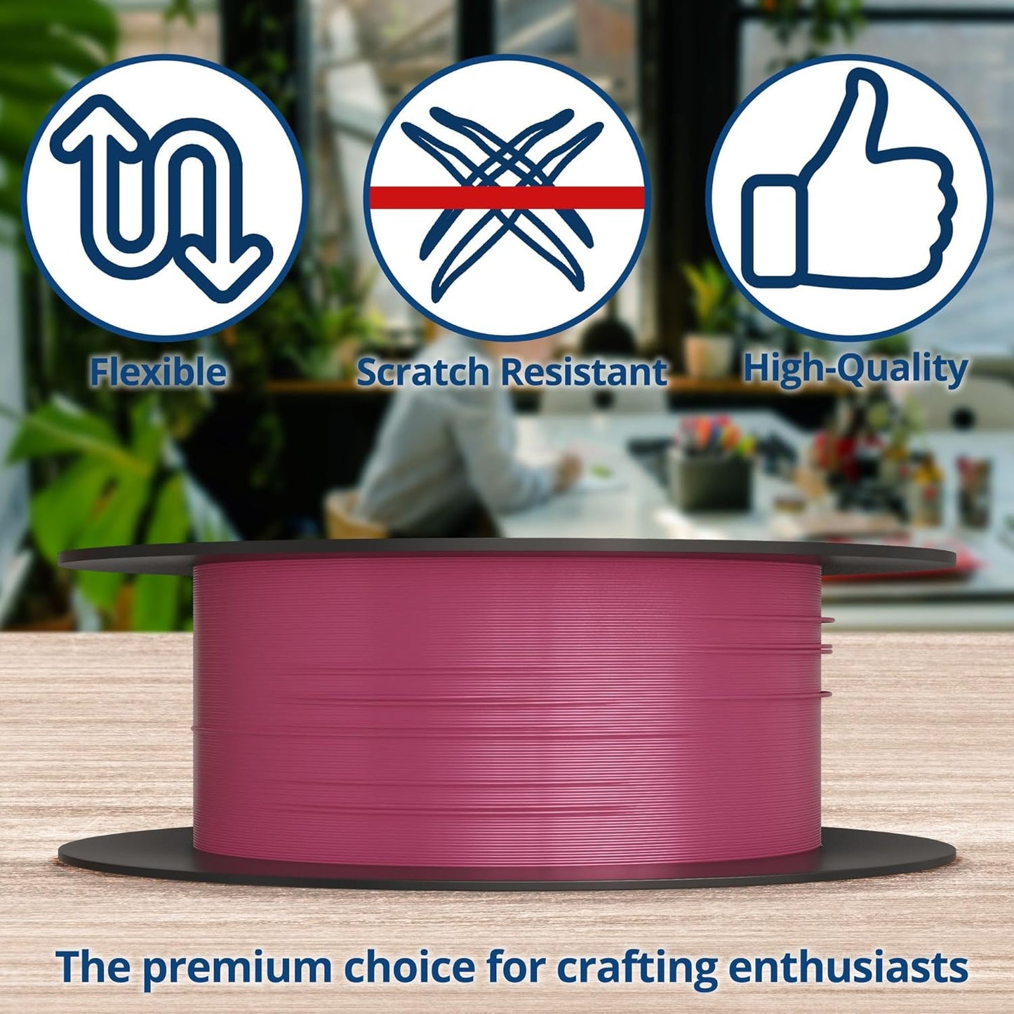 Soft Flex 49 Strand Beading Wire - Medium 0.19 Diameter - 100 Feet Nylon Design Wire - Crafty Corner