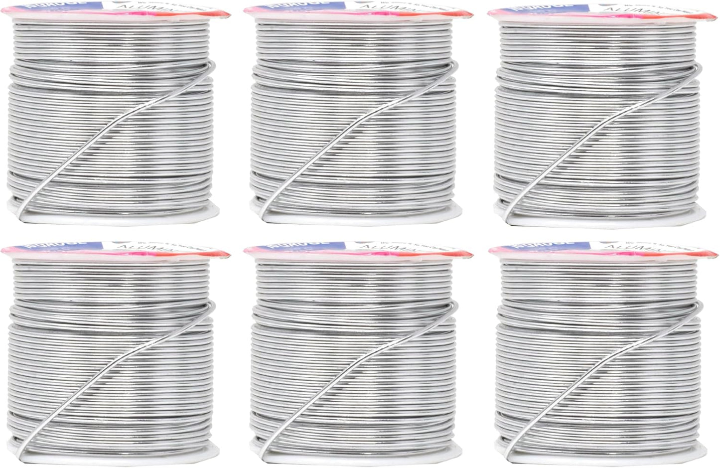 Mandala Crafts 16 Gauge Anodized Aluminum Craft Wire for Jewelry Making – 390 FT Colored Flexible Silver Combo Wire - Bendable for Bonsai Armature Crafting Sculpting - Crafty Corner