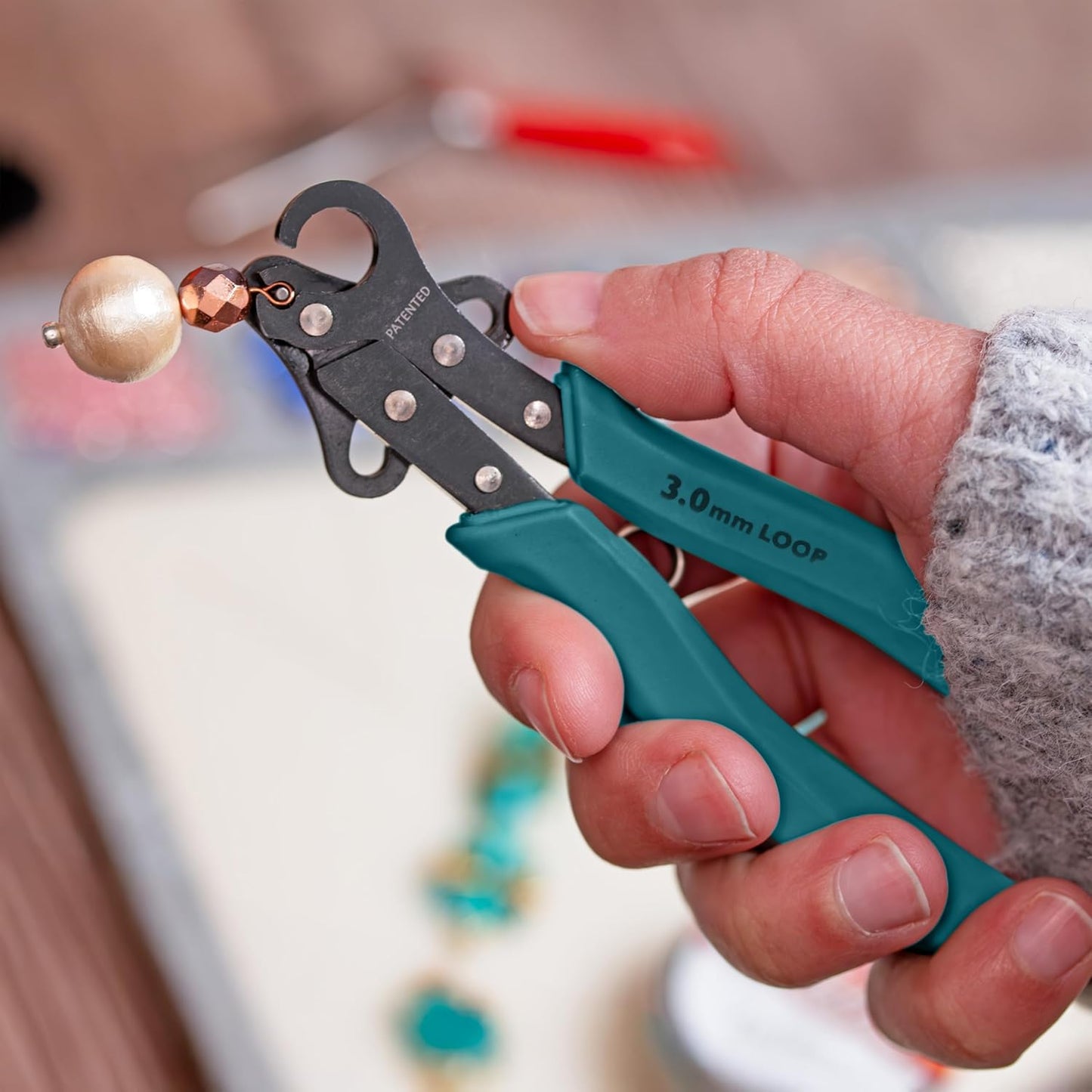 The Beadsmith One Step Looper – Create and Trim Consistent 3 mm Loops for Jewelry, Use With 18-26g Craft Wire - Crafty Corner