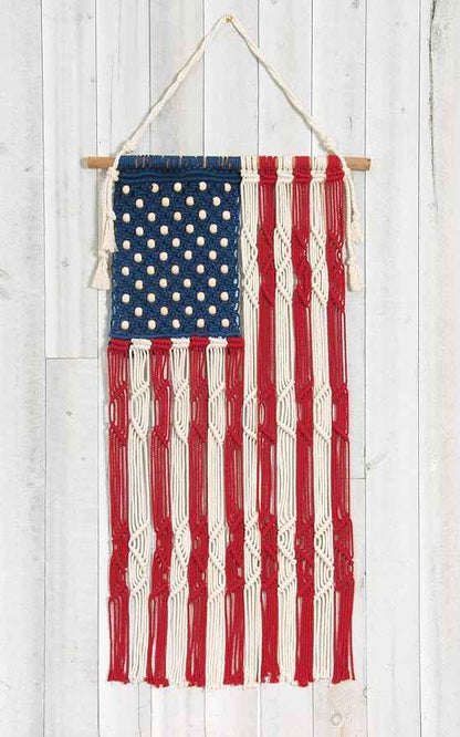Macrame Hanging Kit - Old Glory