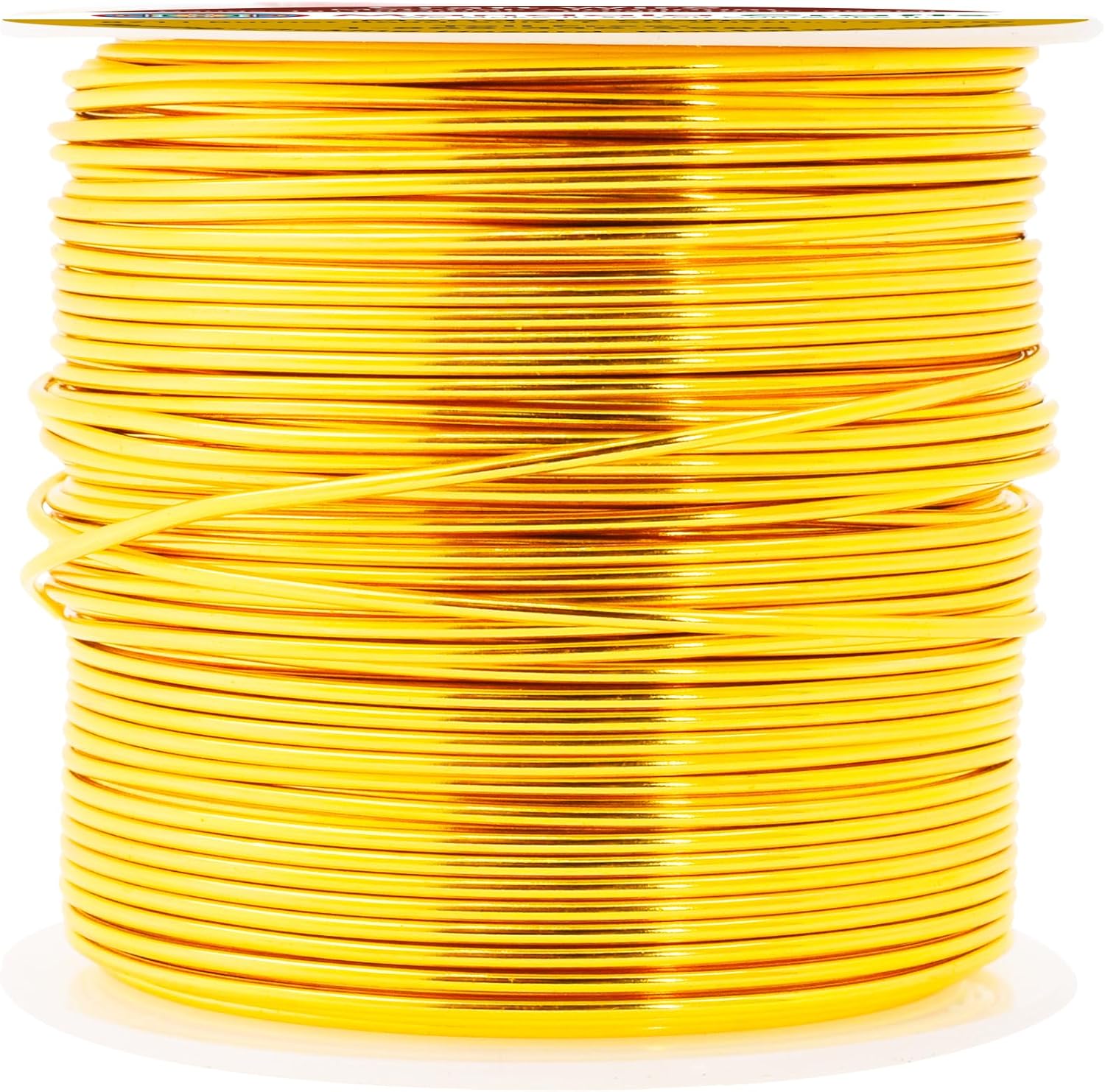 Mandala Crafts 18 Gauge Anodized Aluminum Craft Wire for Jewelry Making - 100 FT Colored Flexible Light Gold Wire - Bendable for Bonsai Armature Crafting Sculpting - Crafty Corner