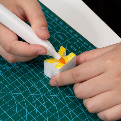Crafare 17X11X2 Inch Craft Foam Blocks 3 Pack Polystyrene Foam Sheet DIY Crafting Rectangle for Arts School Projects Sculptures Floral Arrangements Modeling and Centerpieces