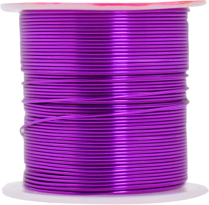 Mandala Crafts 22 Gauge Anodized Aluminum Craft Wire for Jewelry Making - 450 FT Colored Flexible Assorted Wire - Bendable for Bonsai Armature Crafting Sculpting - Crafty Corner