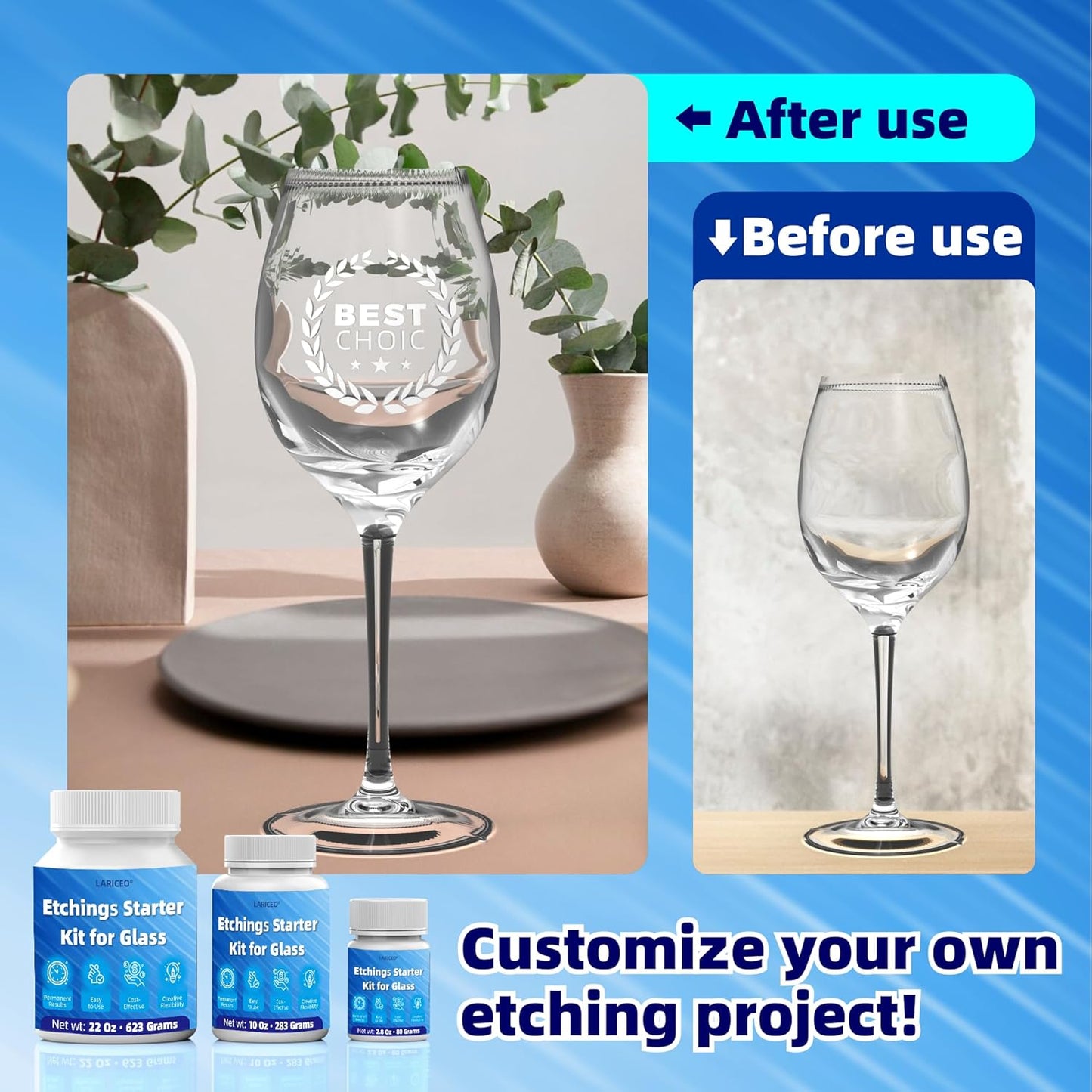 9.8oz Professional Etching Starter Kit