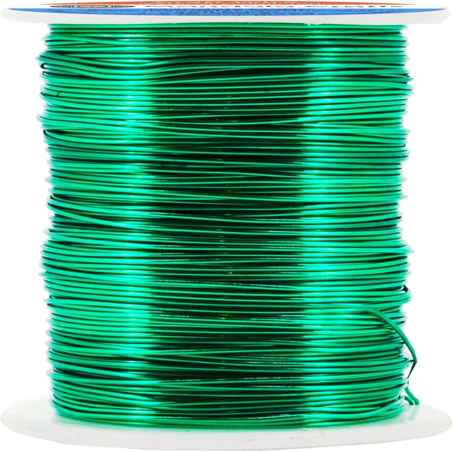 Mandala Crafts 20 Gauge Anodized Aluminum Craft Wire for Jewelry Making - 100 FT Colored Flexible Kelly Green Wire - Bendable for Bonsai Armature Crafting Sculpting - Crafty Corner