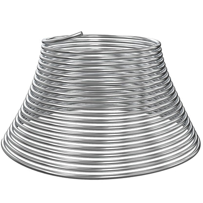 Pelopy Aluminum Wire 1/4 Inch Diameter Metal Wire 40 ft Armature Bendable Armature for Sculpting Dolls Floral Jewelry Making Weaving DIY Crafts, Silver