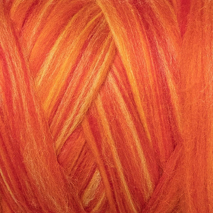 Multi Colored Natural Wool roving, 1 lb. Best Wool for Needle Felting, Wet Felting, handcrafts and Spinning. (Dawn, 1lb)