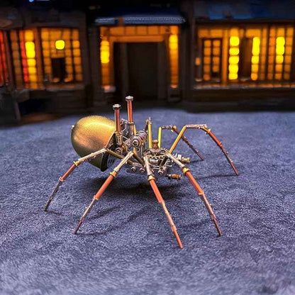 3D Puzzle Metal Model Kits Spider DIY Projects Hobby Kit,Arts & Crafts Making Metal Building Christmas Birthday Gifts (Mechanical Spider E)