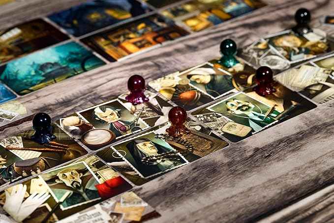 Asmodee Mysterium Board Game (2025 Refresh) - Cooperative Psychic Mystery Game with Updated Components & New Cards, Family Fun for Kids & Adults, Ages 10+, 3-7 Players, 45 Minute Playtime
