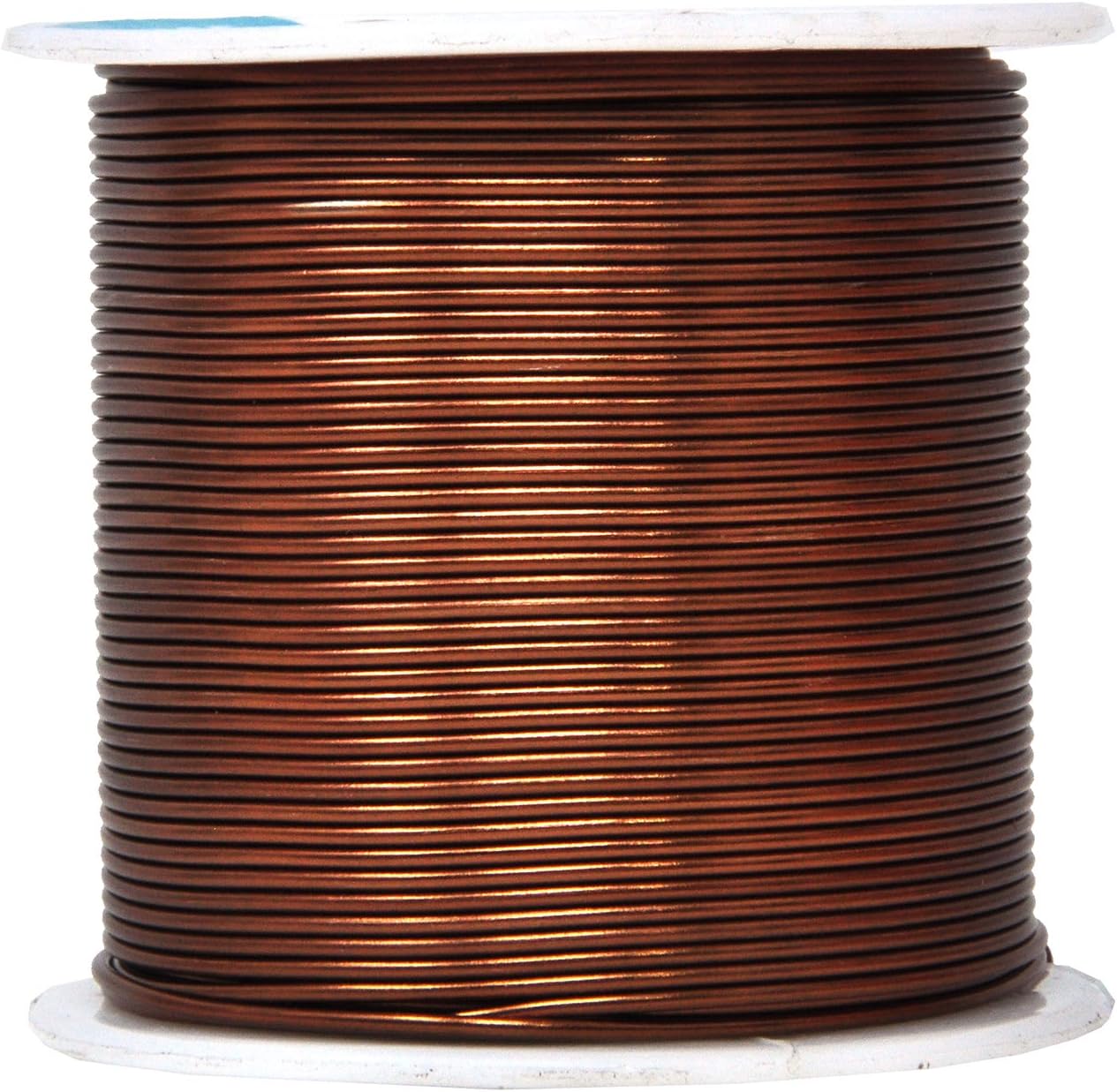 Mandala Crafts 18 Gauge Anodized Aluminum Craft Wire for Jewelry Making - 450 FT Colored Flexible Silver Copper Purple Gold Brown Red Wire - Bendable for Bonsai Armature Crafting Sculpting - Crafty Corner