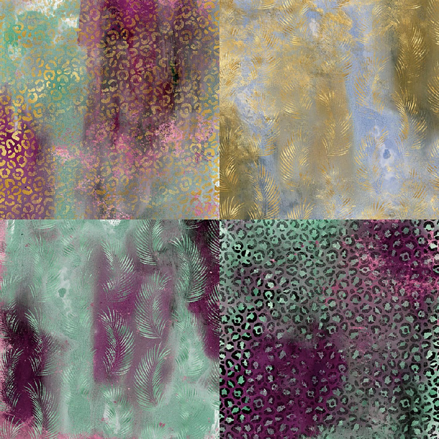 YASMEN 6"x6" Scrapbook Paper Pad - 24 Sheets of Patterned Cardstock for Card Making, Scrapbooking, Junk Journal, DIY Gift Cards - Single-Sided Decopodge Decorative Craft Paper - Crafty Corner