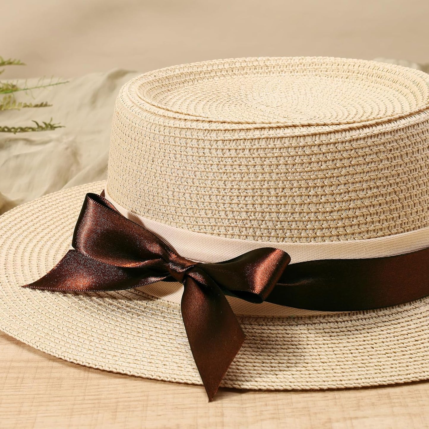 LaRibbons Brown Satin Ribbon 1 Inch 50 Yards Luxury Double Faced Firar Brown Silk Ribbon for Flower Bouquet Crafts Gift Wrapping Wedding Christmas Decoration - Crafty Corner