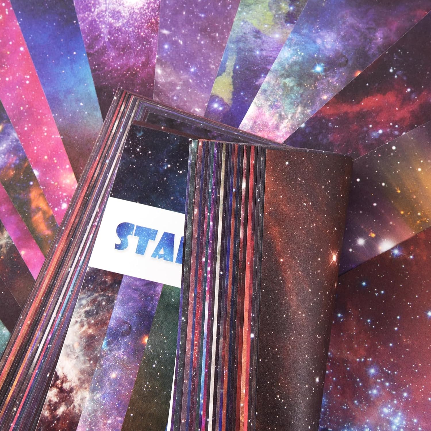 Origami 6x6 Paper Kit 150 Sheets 150 Vivid Colors Double Sided Same Printed Traditional Patterns Square for Arts Crafts Projects Japan Traditional Chiyo.Starry Sky - Crafty Corner