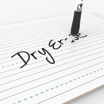 U Brands Dry Erase Lap Boards, Double Sided, Small White Board, 9" x 12" Inches, 10 Count