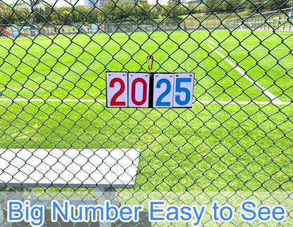 Purple River Portable Hanging Flip Scoreboard, Score Keeper for Baseball Volleyball Tennis Sports, Suit for Multiple Sports/Games Score Scenarios