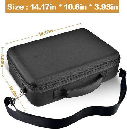 ALLPRIMO Trading Card Case Storage Box for 2700+ Cards. Deck Boxes Travel Organizer Holder Compatible with TCG/for Topps Baseball Sports/for C.A.H/for UNO/for MTG/for Yu-Gi-Oh Games -Black