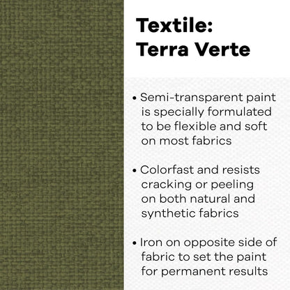 Textile Color Paint Terre VERT