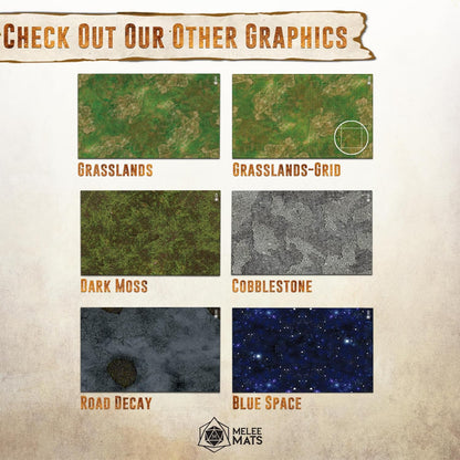 Battle Game Mat for DND - [48" x 72"] Wargaming Tabletop Map - Gaming Board for Warhammer 40k, Dungeons and Dragons, Wargame RPG - Vinyl Gaming Stone Terrain