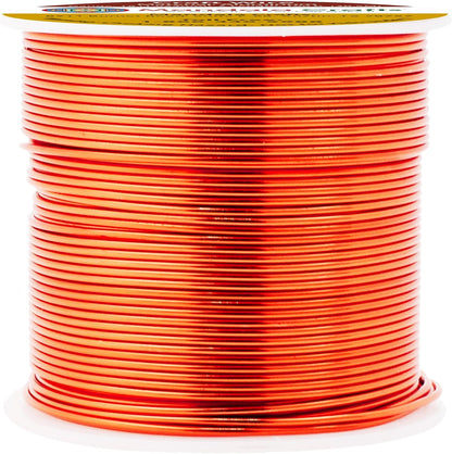 Mandala Crafts 18 Gauge Anodized Aluminum Craft Wire for Jewelry Making - 100 FT Colored Flexible Burnt Orange Wire - Bendable for Bonsai Armature Crafting Sculpting - Crafty Corner