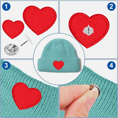 100pcs Pin Backs, Blank Pins Scatter Butterfly Clutch Pin Holder Enamel Pin Locking Backs Tie Tacks Jewelry Pin Backings Clasp for Brooch Lapel Hat Uniform Badges Tie Tack (Silver)