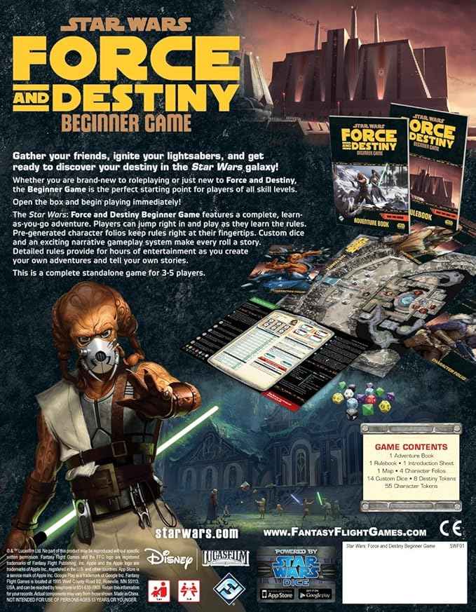 Star Wars: Force and Destiny - Beginner Game